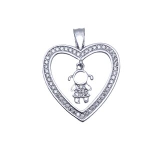 Girl Hollow Out Heart