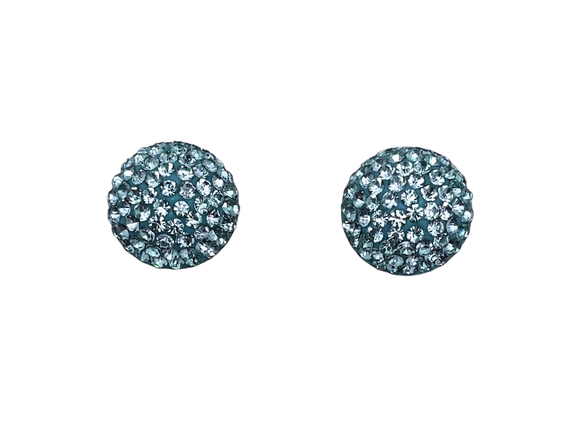 Small Teal 1/2 Ball