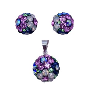 Multicolor Flowers 1/2 Ball